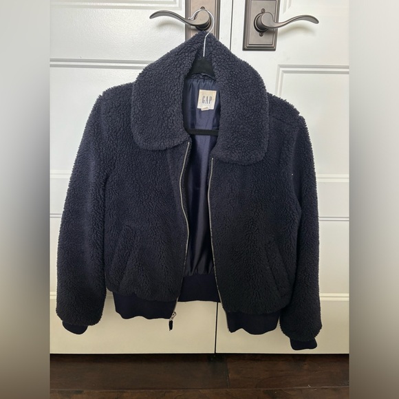 Gap teddy bomber jacket - Picture 3 of 5